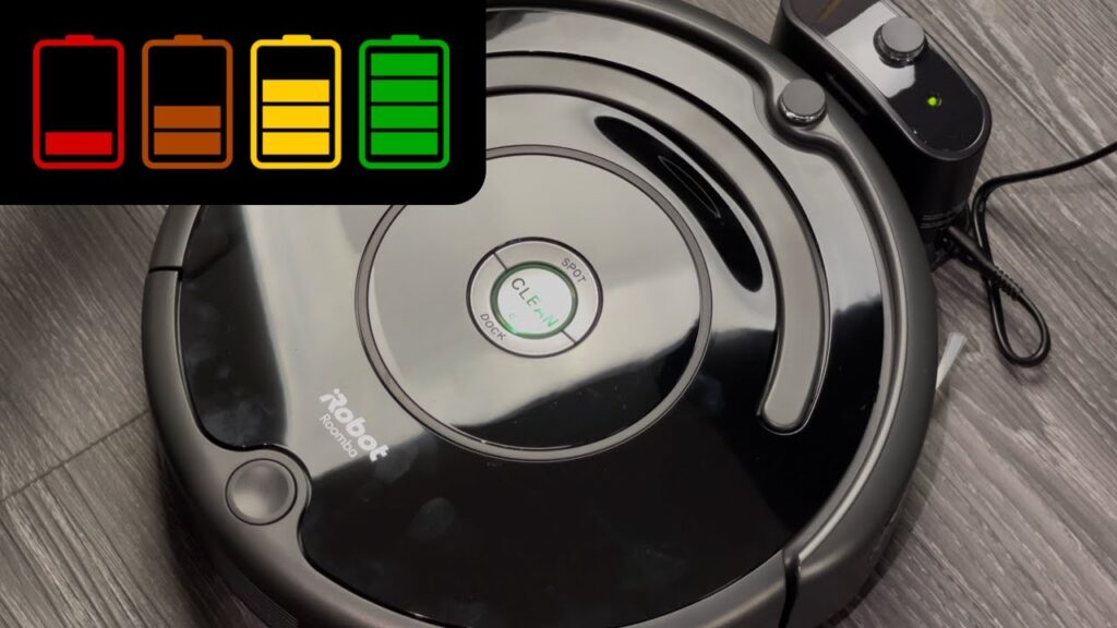 Roomba Charging Indicator colors.